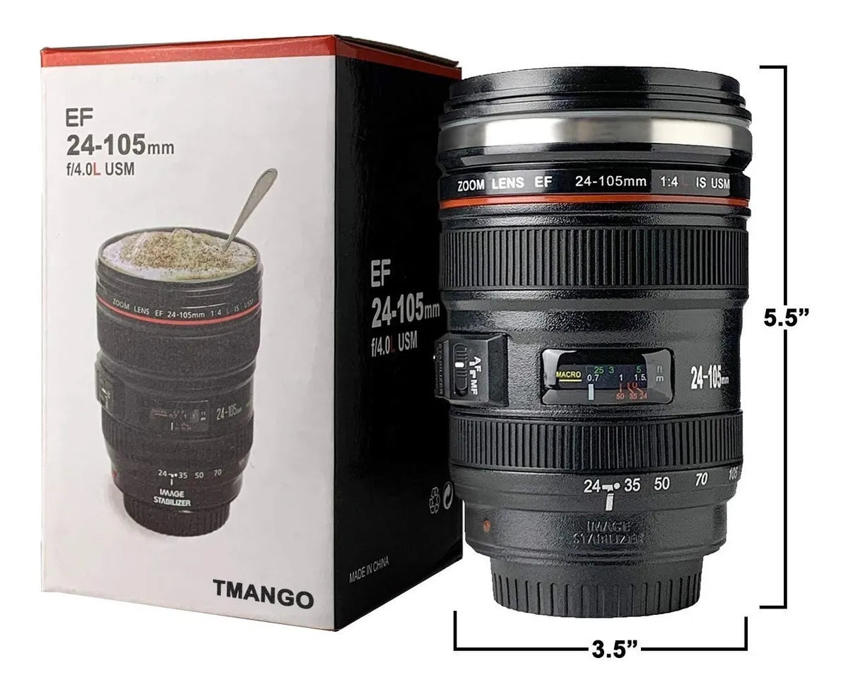 Taza Lente De Camara Fotografica